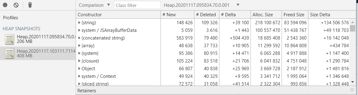 online-snapshot-compare
